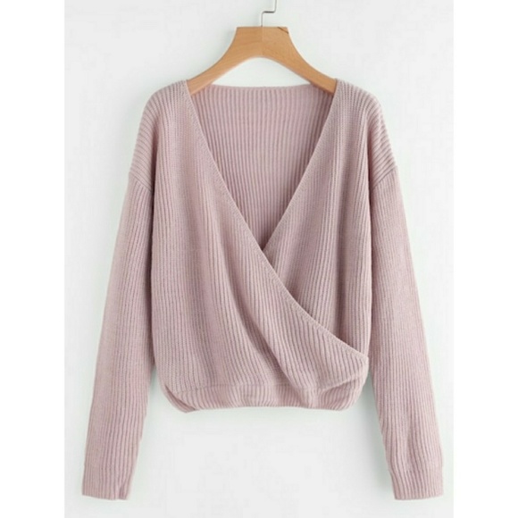 VIVA BOUTIQUE Sweaters - ⬇️VIVA | Surplice Front Jumper